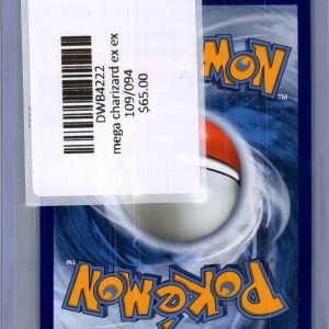 Mega Charizard X ex 109/094, Phantasmal Flames Pokemon card - alternate view