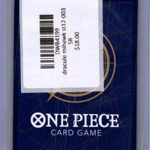 Dracule Mihawk ST12-003 SR, One Piece Singles One Piece trading card - alternate view