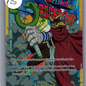 sogeking OP03-122, One Piece Singles One Piece trading card