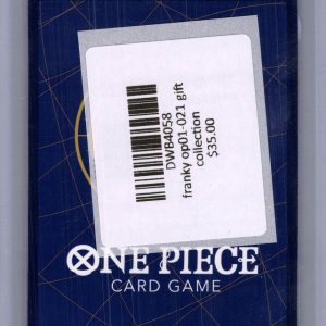 Franky OP01-021 gift collection, One Piece Singles One Piece trading card - alternate view