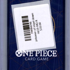 Prisoner of Impel Down OP16-042 R, One Piece Singles One Piece trading card - alternate view
