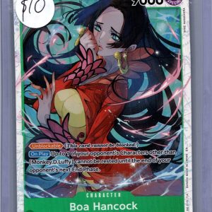 Boa Hancock OP16-032 SR, One Piece Singles One Piece trading card