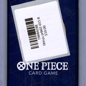Shiryu PRB02-015 R, One Piece Singles One Piece trading card - alternate view