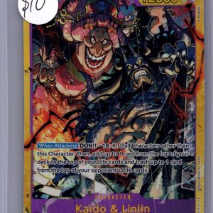 Kaido and Linlin OP08-119 sec, One Piece Singles One Piece trading card