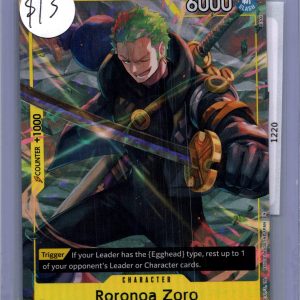 Roronoa Zoro OP07-113, One Piece Singles One Piece trading card