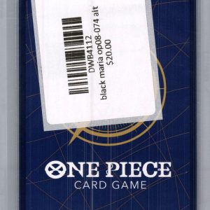 Black Maria OP08-074 alt, One Piece Singles One Piece trading card - alternate view