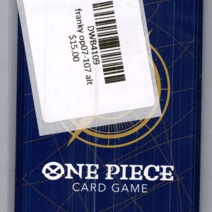 Franky OP07-107 alt, One Piece Singles One Piece trading card - alternate view