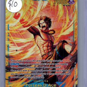 Portgas.D.Ace OP13-119 SEC, One Piece Singles One Piece trading card
