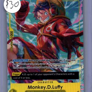Monkey D Luffy OP07-109, One Piece Singles One Piece trading card