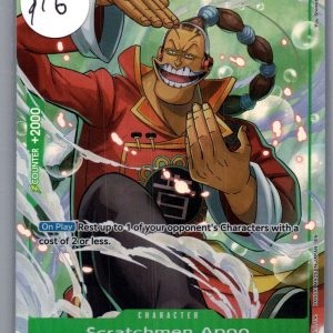 Scratchmen Apoo EB01-015 alt, One Piece Singles One Piece trading card