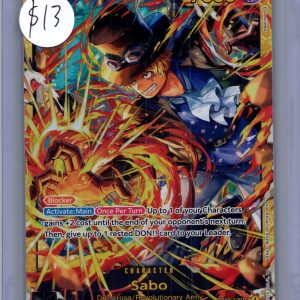 Sabo OP13-120 sec, One Piece Singles One Piece trading card