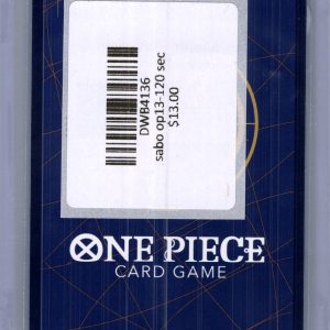 Sabo OP13-120 sec, One Piece Singles One Piece trading card - alternate view