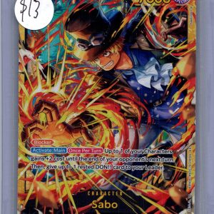 Sabo OP13-120 sec, One Piece Singles One Piece trading card