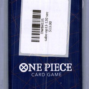 Sabo OP13-120 sec, One Piece Singles One Piece trading card - alternate view