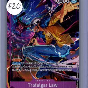 Trafalgar Law P-093, One Piece Singles One Piece trading card