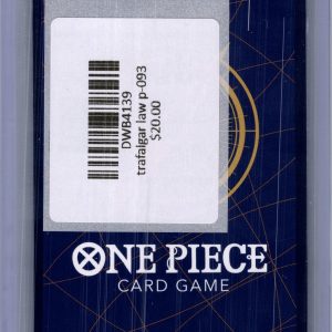 Trafalgar Law P-093, One Piece Singles One Piece trading card - alternate view