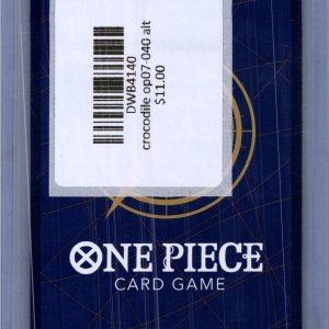 Crocodile OP07-040 alt, One Piece Singles One Piece trading card - alternate view