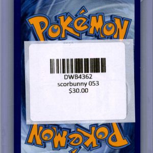 Scorbunny 053, PROMO Pokemon card - alternate view