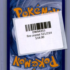Fire Crystal 231/214, Unbroken Bonds Pokemon card - alternate view