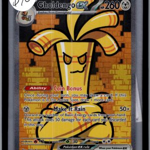 Gholdengo EX 252/182, Paradox Rift Pokemon card