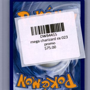 Mega Charizard X EX 023, PROMO Pokemon card - alternate view