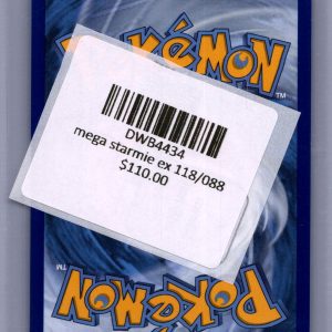 Mega Starmie EX 118/088, Perfect Order Pokemon card - alternate view