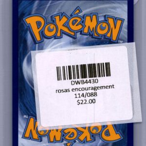 Rosa's Encouragement 114/088, Perfect Order Pokemon card - alternate view