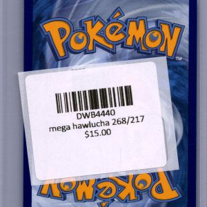 Mega Hawlucha EX 268/217, Ascended Heroes Pokemon card - alternate view