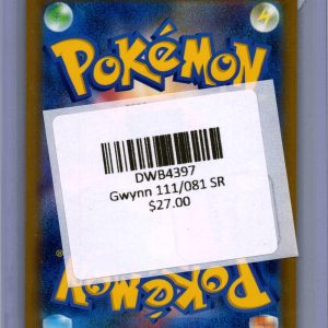 Gwynn 111/081 SR, Japanese Singles Pokemon card - alternate view