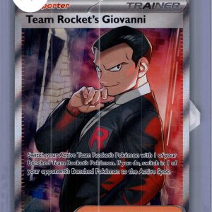 Team Rocket's Giovanni 225/182, Destined Rivals Pokemon card