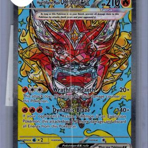 Hearthflame Mask Ogerpon EX148/131, Prismatic Evolutions Pokemon card