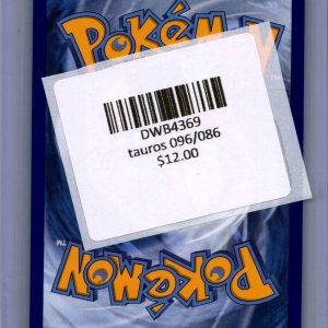 Tauros 096/086, Chaos Rising Pokemon card - alternate view