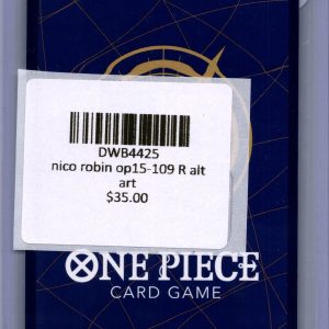 Nico Robin OP15-109 R Alt Art, OP15 One Piece trading card - alternate view