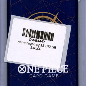 Mamaragan OP15-078 SR, OP15 One Piece trading card - alternate view