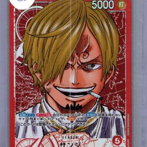 Sanji PRB01-001 L Alt Art, Japanese One Piece One Piece trading card