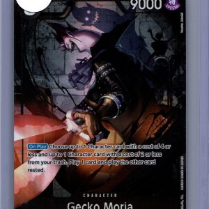 Gecko Moria OP06-086 SR alt art, One Piece Singles One Piece trading card