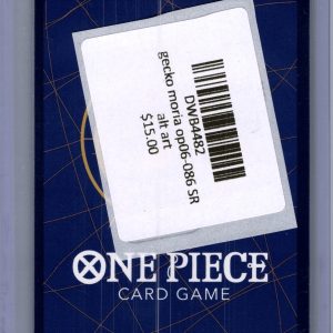 Gecko Moria OP06-086 SR alt art, One Piece Singles One Piece trading card - alternate view