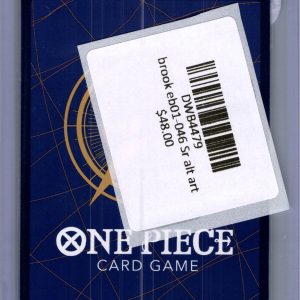 Brook EB01-046 Sr alt art, One Piece Singles One Piece trading card - alternate view