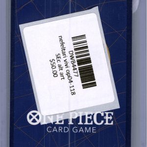 Nefeltari Vivi OP04-118 SEC alt art, One Piece Singles One Piece trading card - alternate view