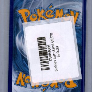 Blaines Last Stand 69/70, Dragon Majesty Pokemon card - alternate view