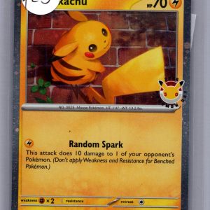 Pikachu 051 stamped, Promo Pokemon card