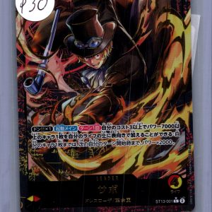 Sabo ST13-001 alt, One Piece Japanese Singles One Piece trading card