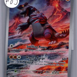 Groudon 199/182, Paradox Rift Pokemon card