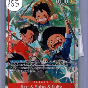 Ace Sabo and Luffy OP13-007 alt, One Piece Singles One Piece trading card