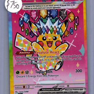 Pikachu ex 277/217, Ascended Heroes Pokemon card