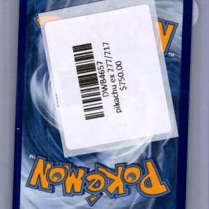 Pikachu ex 277/217, Ascended Heroes Pokemon card - alternate view