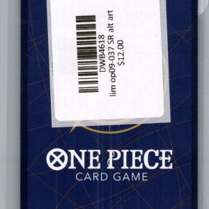 Lim OP09-037 SR alt art, One Piece Singles One Piece trading card - alternate view