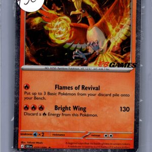 Ho Oh eb games sealed, Promo Pokemon card