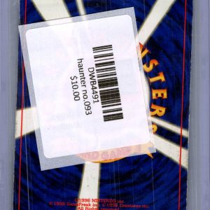 Haunter no.093, Japanese Singles Pokemon card - alternate view