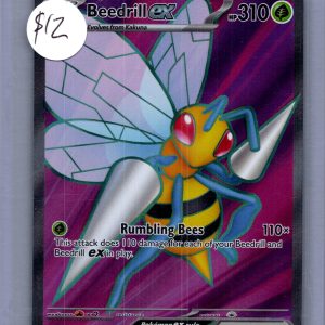 Beedrill ex 098/086, Chaos rising Pokemon card